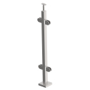 Stainless steel posts for floor