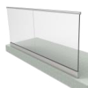 Glass railing sets