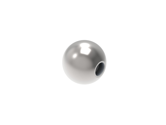 Solid end ball