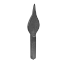 Forged spear h155, b35-40, n14x14mm