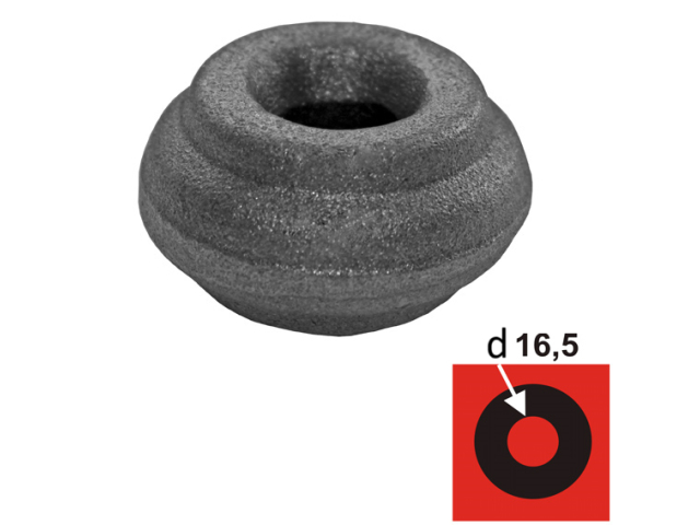 Nasadka D40x22mm, otwór d16,5mm