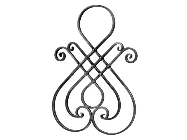 Ornament h575, b400, 16x8mm