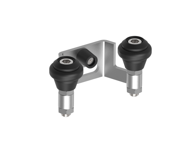 Uchwyt bramy, Zn, profile 60mm,