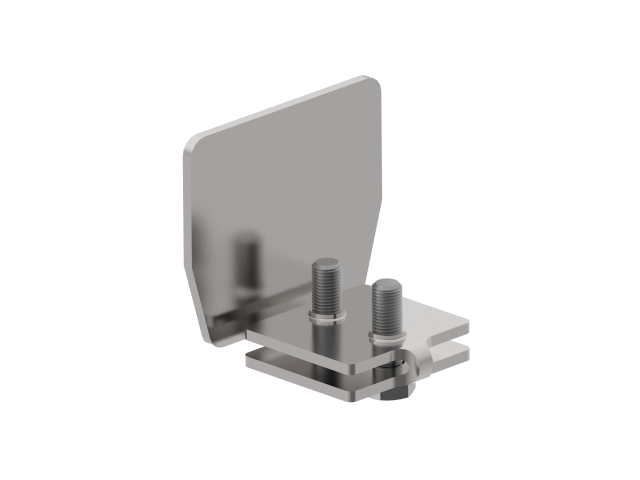 End cap Zn, profile 70x60mm