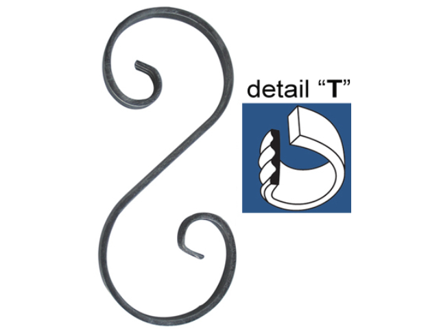Element-S 280x120, 12x6mm