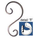 Element - S 230x120/60, 12x6mm
