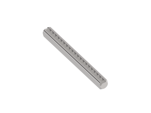 Square spindle for door handle 8x8x90mm