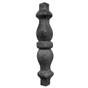 Zierelement h145, b26x26, 14x14mm