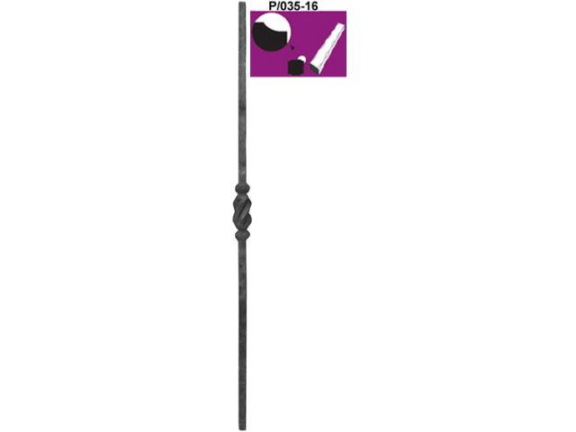 Forged rod h980, b35mm, P/035A-16