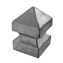 Daszek 100x100, h136, t1,7mm