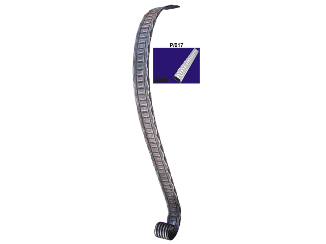 Madlo-voluta 180x600, P/017-40x5mm
