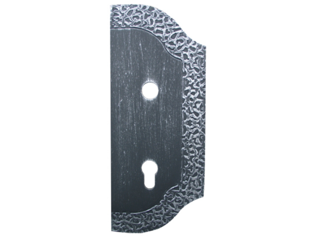 Decorated gate plate - right, 265x105, t3mm, 85mm