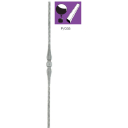 Decorated rod P/035A-12, 36x900mm