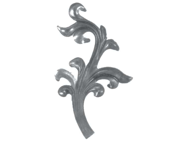 Lístok ľavý 240x140, t2mm