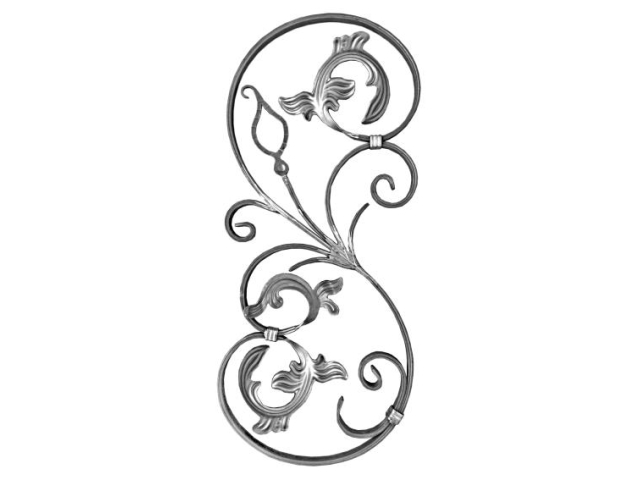 Ornament - pravý 740x320, 16x8mm