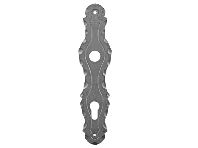 Decorated gate plate 260x60, t3, C90, D20mm