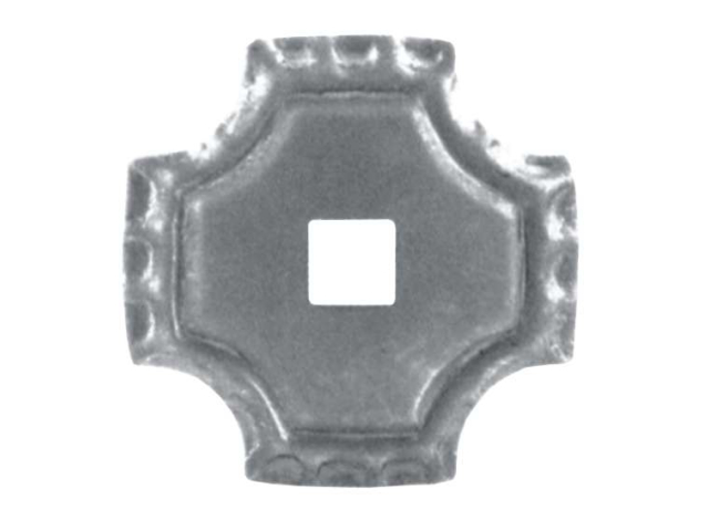 Rozeta 75x75, 16x16, t2,5mm