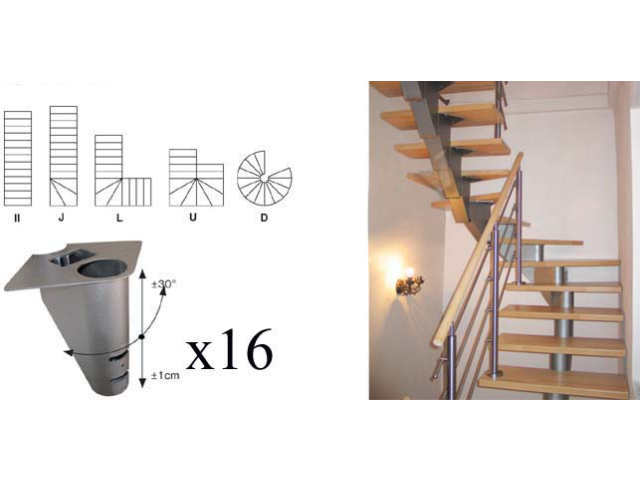 Schody-segment V 3040-2740mm