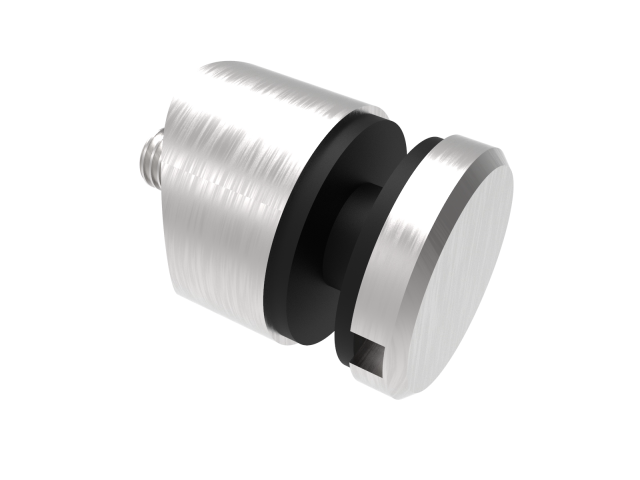 Glass holder AISI316, D42,4x2/D30/H15/T6-16/M8mm