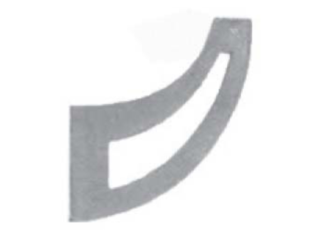 Simple wall-mounted handrail bracket