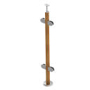 Stĺpik DUB D42,4 - 4xdržiak , v=100cm, VK-rovné