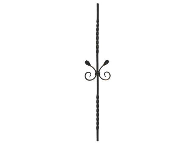 Decorated rod 12x12, h950mm