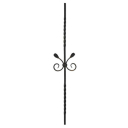 Decorated rod 12x12, h950mm