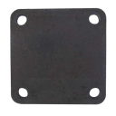 Oszloptalp 120x120, t8mm, 4xd12mm
