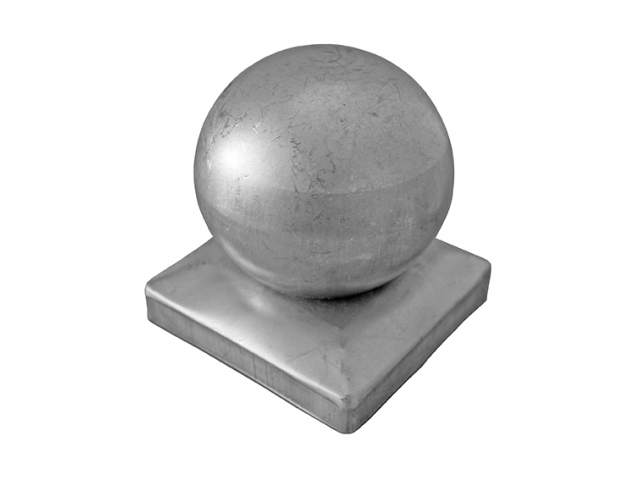 Pole cover with ball 100x100, D100, t1mm