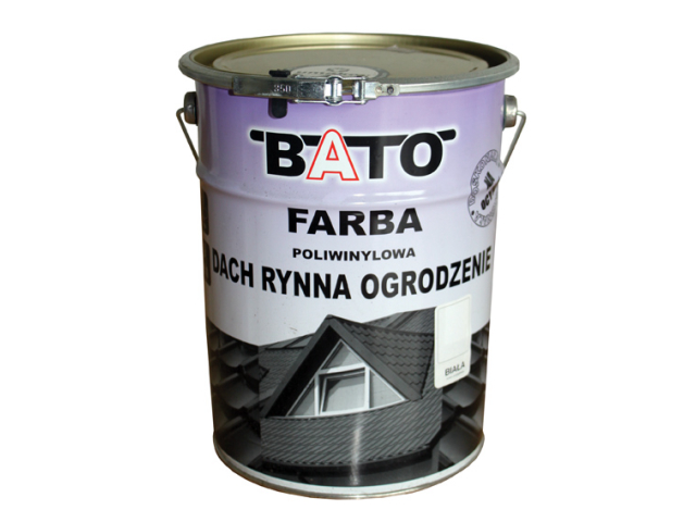 Farba poliwinylowa, biały RAL9003 satin 6,3kg (5L)