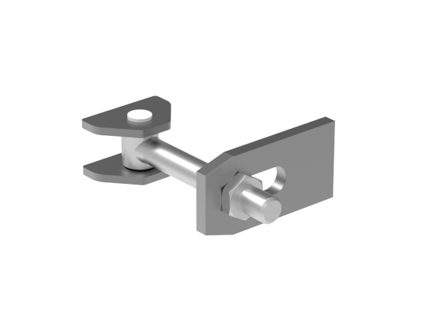 Zawias regulowany Zn, 180°, M20