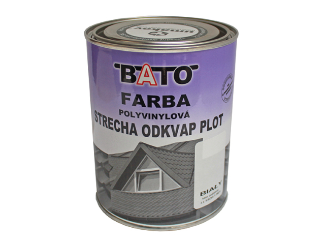 Polivinil festék, fehér RAL9003 satin 1kg (0,8L)