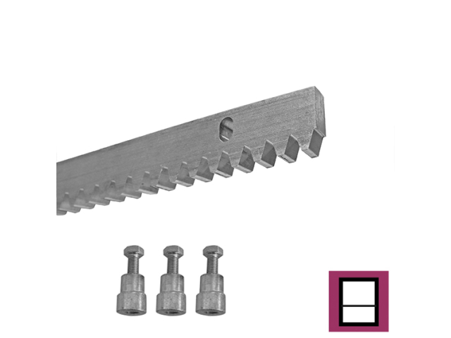 Listwa zębata INOX, 30x8mm, L1m, max 1900kg