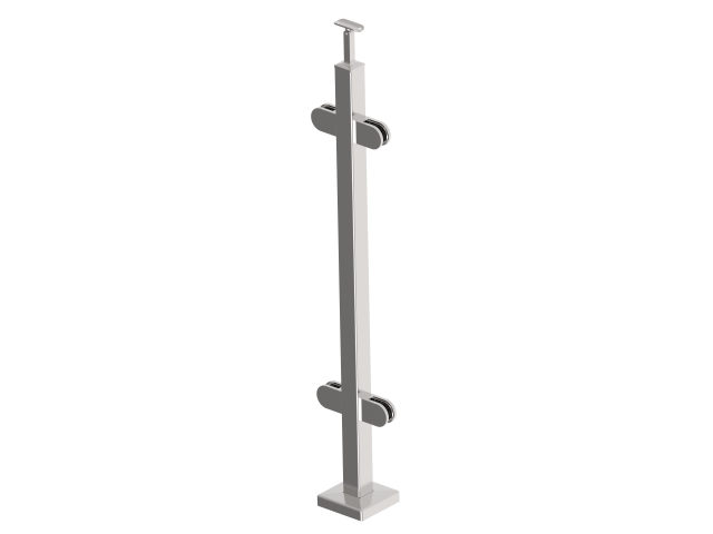 Sloupek nerezový , VK AISI304, 40x40x2/4xmodel22/H