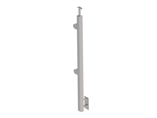 Sloupek nerez ,BK-schod AISI304, 40x40x2/2xmodel22