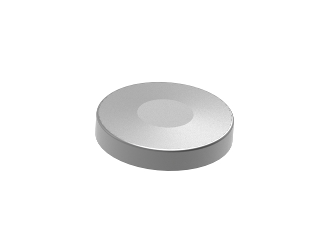 Stainless steel rosette - upper anchoring