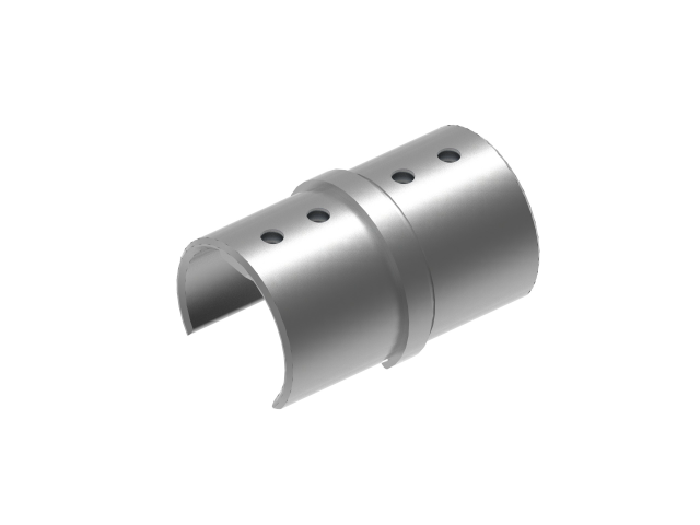 Stainless steel handrail connector