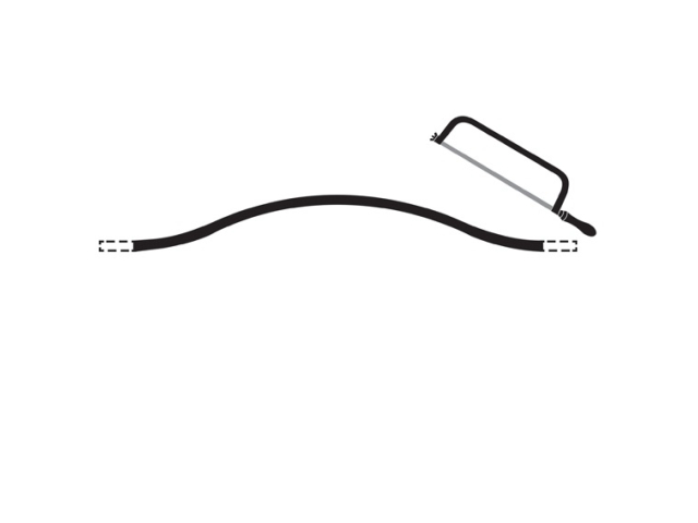 Pointed arch P/002B-30x5, P200, L1700-2000mm