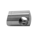 Crossbar holder - connector AISI316, D42,4/d16mm