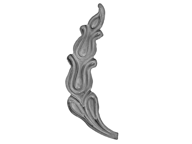 Lístok ľavý 215x73, t2mm