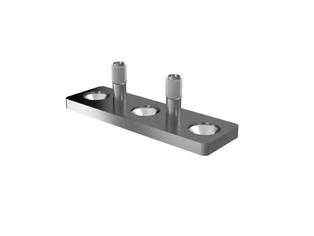 Bodenführung - für Holzschiebetür AISI304,