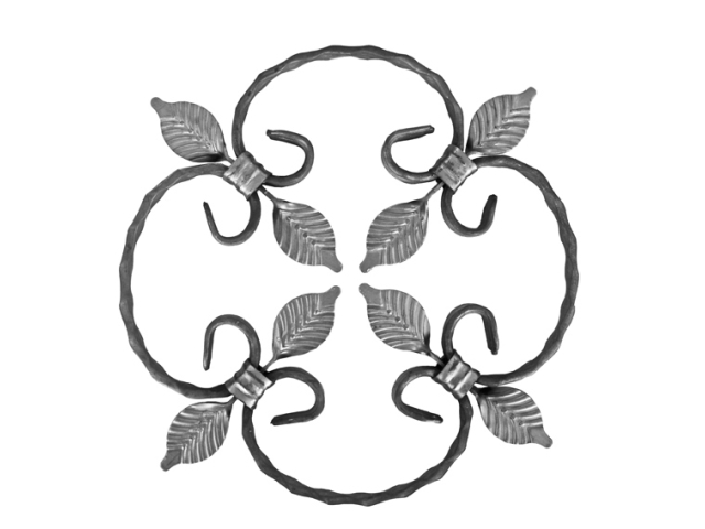 Ornament h240, b240, 12x6mm