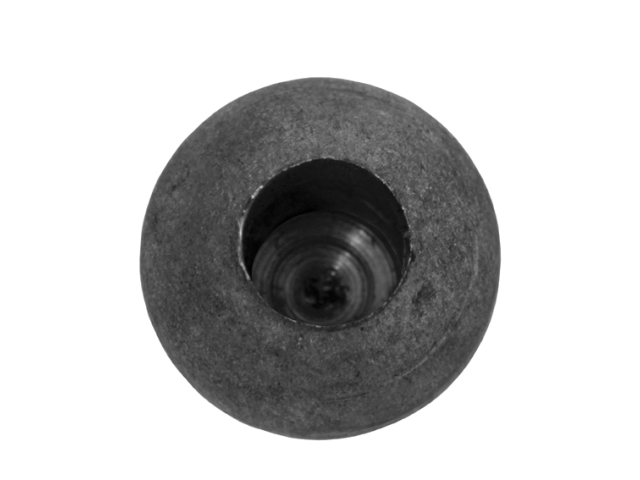 Tömör furatos golyó D30, d12x14mm