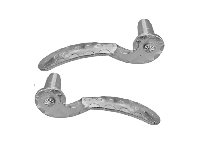 Door handle L145, d17mm, Zn