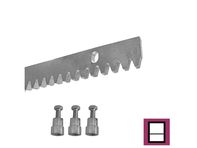 Horganyzot acél fogasléc, 30x10mm, L1m, max 1700kg
