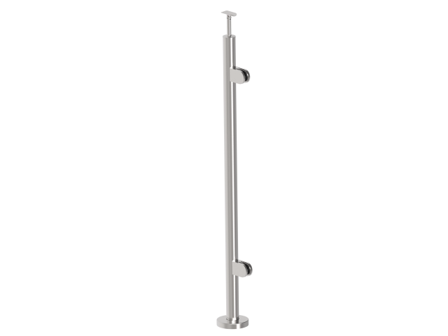Stainless steel pole, VK-straight, right AISI304,