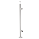 Stainless steel pole, VK-straight, right AISI304,