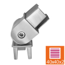 Adjustable flush angle