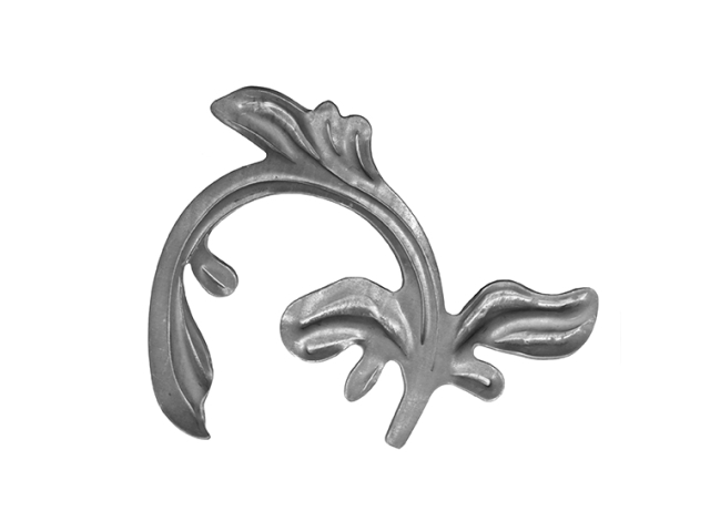 Leaf left 215x175, t2,5mm
