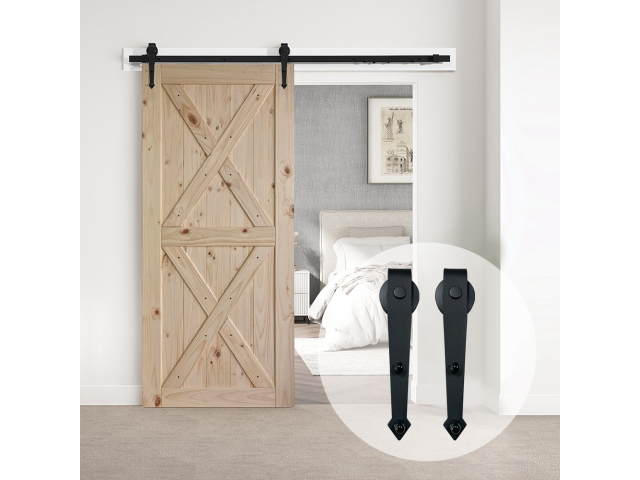 sliding barn door hardware - "Gladio"